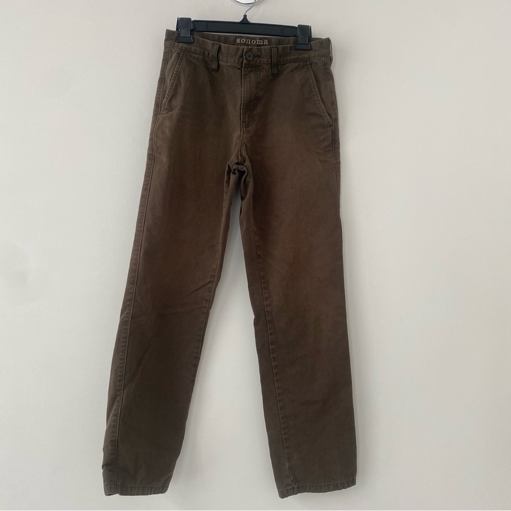 Sonoma Jeans Brown Distressed Men 28 Women 6